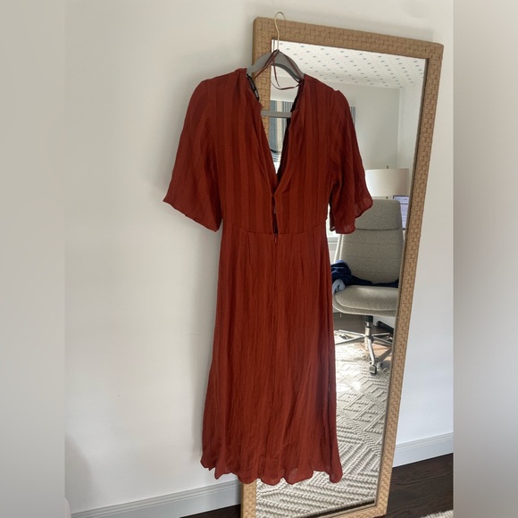 Zara Rust Color Dress XS - Picture 5 of 7